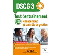 DSCG 3 - Management et contrôle de gestion - Tout l'entraînement 2022-2023 Réforme Expertise comptable 2022-2023 - Aurélien Ragaigne - Dunod - broché - Scolaire / Universitaire