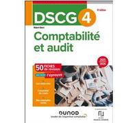 DSCG 4 - Comptabilité et audit - Fiches 2025-2026 Robert Obert (Auteur)