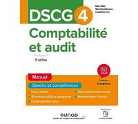 DSCG 4 - Comptabilité et audit - Manuel - 5e éd.