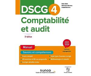 DSCG 4 - Comptabilité et audit - Manuel - 5e éd.