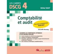 DSCG 4 - Comptabilité et audit: Nouveaux programme 2026/2027