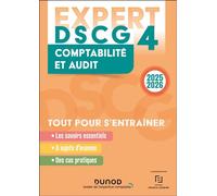 DSCG 4 - EXPERT - Comptabilité et audit 2025-2026 - Kada Meghraoui - Dunod - broché - Scolaire / Universitaire