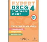 DSCG 4 - EXPERT - Comptabilité et audit 2025-2026 MEGHRAOUI+PALOU+QUATRE (Auteur)