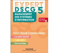 DSCG 5 - Management des systèmes d'information - Expert Réforme 2026-2027 - Valérie Vo Ha - Dunod - broché - Scolaire / Universitaire