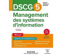 DSCG 5 - Management des systèmes d'information - Manuel - 3e éd.