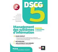 Management Des Systèmes D'information Dscg 5 - Manuel + Applications