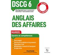 DSCG 6 - Anglais des affaires - Manuel - Réforme Expertise comptable: Réforme Expertise comptable