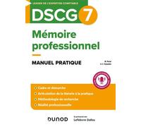 DSCG 7 - Mémoire professionnel Manuel pratique - Marine Portal - Dunod - broché - Scolaire / Universitaire