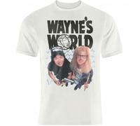DSCXSD Awesome Wayne's World Cult Movie 100% Cotton Soft T-Shirt White L