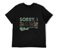 DSCXSD HCwcvFID Limited Sorry I-DGAF Funny Hidden Message Guitar Chords for Lover T-Shirt