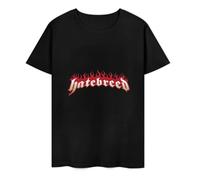 DSCXSD kaixin Hatebreed Shirt American Metalcore Band Music Tour Black Hatebreed T-Shirt XL