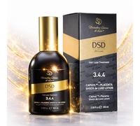 DSD de Luxe 3.4.4 Capixyl + Placenta Shock Lotion 100 ml - Sérum de croissance des cheveux contre la chute des cheveux avec acétyl tétrapeptide-3, extrait de trèfle rouge, biochanine A, kératine