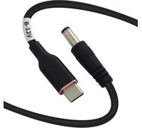 DSD TECH MagicConn SH-CP09B Câble d'alimentation USB Type C PD vers DC (5,5x2,1mm) - 12V