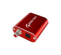 DSD TECH SH-AU02A USB vers TOSLINK Coaxial SPDIF Adaptateur Audio Support 96K 24Bit