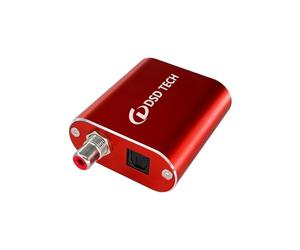 DSD TECH SH-AU02A USB vers TOSLINK Coaxial SPDIF Adaptateur Audio Support 96K 24Bit
