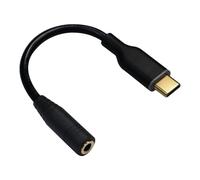 DSD TECH SH-AU05B Adaptateur USB-C vers prise casque 3,5 mm prise en charge 24 bits/96 K pour iPhone 15