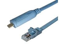 DSD TECH SH-RJ45B USB C vers RJ45 Câble de Console Avec FTDI Puce pour Routeur Cisco NETGEAR/Switches Support MacBook Pro/Air 2018 et Autres USB-C d'Ordinateurs Portables