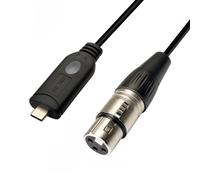 DSD TECH SH-RS09C Câble adaptateur USB-C vers DMX512 avec puce FTDI compatible Freestyler QLC et Pi Open Lighting (1,8 m)