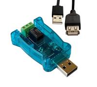 DSD Tech Contrôleur de relais USB SH-UR01A pour ordinateur et portable (1CH)