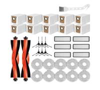DSDBDNN Pièces de rechange for aspirateur robot Xiaomi X20 Pro / X20 Max / D102GL / D109GL, brosse latérale principale, filtre HEPA, serpillière, sac à poussière