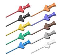 Dsdhuf P5003 10pièces SMD IC Test Hook Clip Mini Grabbers pour Jumper Wire DIY Breadboard Oscilloscope Logique Analyseur