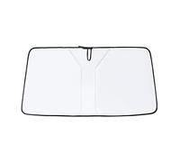 DSEEAK Parapluie Pare Soleil Voiture, pour Ford Ranger Wildtrak (2016-2023) Pliable Anti UV Isolation Pare-Soleil de Pare-Brise Avant Voiture Accessoire Voiture,M(142 * 80cm)