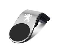 DSEEAK Support Téléphone Voiture, pour Peugeot 206 208 307 308 2008 3008 106 108 306 206 208 Portable magnétique Support téléphone Portable à Grille d'aération Support Voiture Réglable,C