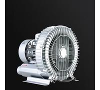 DSeenLeap Souffleur d'aquaculture Souffleur à Anneau Vortex Haute Pression 0,16 CV - 1,49 CV 50 Hz monophasé, 0,74 CV Pression d'air Max. 56" H20 (Couleur A 250 W/0,33 CV)