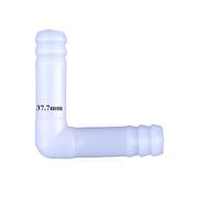 DSFDFDG Connecteur coudé en PE for réservoir d'aquarium, Pompe à Air, Tuyau, Joint pagode, arrosage, Irrigation, Tuyau d'eau de Jardin, 5~500 pièces, 8mm 10mm(8-8mm,200 Pieces)