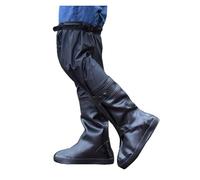 DSFDFDG Couvre Chaussure Impermeable Anti Slip Thickened Wear-resistant Knee Length Rain Shoe Cover Waterproof Cycling Water Pants And Rainy Days(38-39)