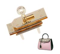 DSFDFDG Fermoir métallique à Verrouillage tournant for Sac à Main en Cuir à bandoulière pour Sacs Accessoires