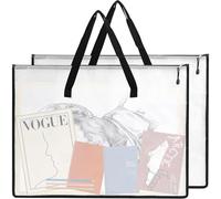 DSFDFDG Porte-Documents d'art, Porte-Documents d'œuvres, Organiseur d'affiches avec Fermeture éclair et poignée, classeur en Maille pour Stockage Photographie(2Pcs)