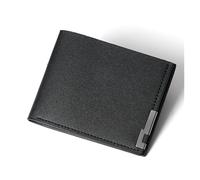 DSFDFDG Portefeuille Court for Femme, Version Portefeuille Horizontal Multi-Cartes for Jeune Homme, Paquet de Cartes Visite Tendance, en Stock(Black)