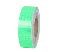 dsfen 5Cm X 40M Ruban D'avertissement Réfléchissant, Ruban De Sécurité Réfléchissant De Auto-Adhésive pour Installations De Transport Routier, Véhicules, Vélos, Extérieur, Voitures,Vert