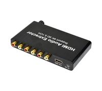 dsfgybj Le décodeur Audio HDMI 5.1 améliore Votre convertisseur Audio, 4K numérique à analogique.Profitez du Son cristallin sur HDTV, DVD Blu-Ray, PS3, et Plus Encore
