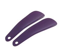 DSFIHJO 1 pièces 19cm cornes de chaussures corne en plastique professionnelle cuillère forme chausse-pied Lifter pour Hommes, Femmes(Champagne)