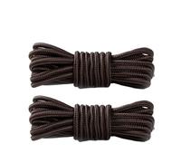 DSFIHJO 4 paires de lacets de sport de plein air, baskets rondes à rayures, bottes, longueur 70cm/90cm/120cm/150cm(Dark brown coffee,120cm)