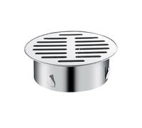 DSFIHJO Couvercle De Drain De Sol De Balcon Extérieur, Couvercle De Toit De Drainage en Acier Inoxydable, Capuchon De Tuyau De Pluie, Couvercle De Drain De Sol Rond for Drain De Sol De Jardin(150mm)