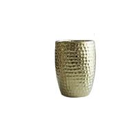 DSFIHJO Ensemble Distributeur de Savon Ensemble D'accessoires De Salle Bains, Distributeur Savon en Argent Doré, Tasse Gargarisme, Porte-Savon Ensemble Salle de Bain Accessoire(Rinse Cup)