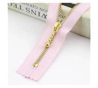 DSFIHJO Fermeture éClair 5/10 pièces 3# Fermetures à glissière en métal 12-40cm Fermeture extrémité fermée for Sac Main Chaussures Sacs Kit de réparation Accessoires Couture(A4-16-Pink,30CM_10PCS)