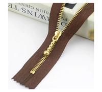 DSFIHJO Fermeture éClair 5/10 pièces 3# Fermetures à glissière en métal 12-40cm Fermeture extrémité fermée for Sac Main Chaussures Sacs Kit de réparation Accessoires Couture(A4-16-Coffee,30CM_5PCS)