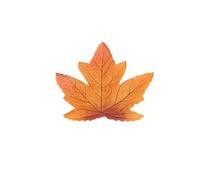 DSFIHJO Fleur Artificielle Automne Guirlande de 50 Feuilles d'érable artificielles en Soie for décoration fête d'halloween ou Thanksgiving(Color5)