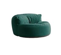 DSFIHJO Housse Pouf Housse de Pouf en Chenille épaisse et Douce, sans Rembourrage, Lavable, for siège d'angle, Ottoman pour Le Salon(Dark Green)