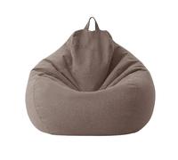DSFIHJO Housse Pouf Housse de Pouf en Coton et Lin sans Rembourrage, siège d'angle, Salon, Ottoman, Sac Couchage pour Le Salon(Color6,2.6ft-D80cm-cover)