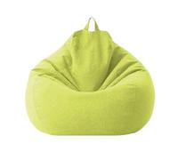 DSFIHJO Housse Pouf Housse de Pouf en Coton et Lin sans Rembourrage, siège d'angle, Salon, Ottoman, Sac Couchage pour Le Salon(Color9,2.6ft-D80cm-cover)