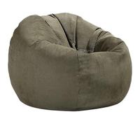 DSFIHJO Housse Pouf Housse de Pouf en Velours côtelé sans Rembourrage, for Salon, Coin Jeu, Film pour Le Salon(Dust Green,D70cm-2.3ft-Cover)