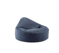 DSFIHJO Housse Pouf Housse de Pouf sans Rembourrage, siège d'angle, Paresseux, canapé, Ottoman Salon, Sac Sol Chambre pour Le Salon(Flannel-Blue)