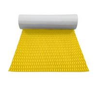 DSFIHJO Plancher De Bateau 600x1200x5mm EVA Traction Foam Surfboard Jet Skis Pads Boat Deck Sheet Anti Skid Watercraft Water Sport Flooring Adhésif(Yellow)