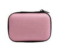 DSFIHJO Pochette Rangement Cable Boîte de Jeux Cartes, écouteurs Bluetooth, Rangement Multifonctionnel en EVA pour Accessoires Technologiques(Pink)