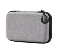 DSFIHJO Pochette Rangement Cable Lot de 2 Mini Pochettes Rangement zippées en EVA for écouteurs AirPods/téléphone/Accessoires Charge numériques pour Accessoires Technologiques(17x10x4cm)